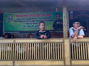 Gelar Hearing Dialog, Anggota DPRD Sulbar Dalif Arsyad Sambangi warga Salabose